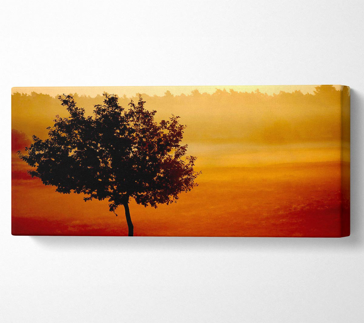 Ebern Designs Blazing Sun Tree - Wrapped Canvas Art Prints | Wayfair.co.uk