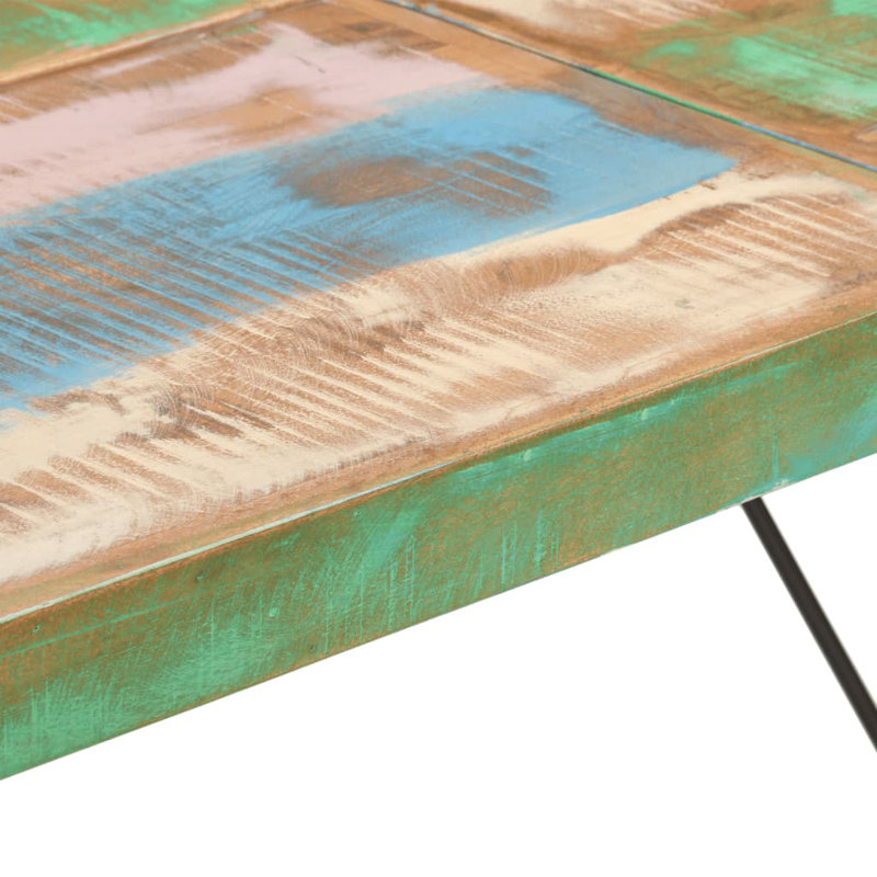 vidaXL Bar Table Pub Table Bistro Table for Dining Room Solid Reclaimed Wood