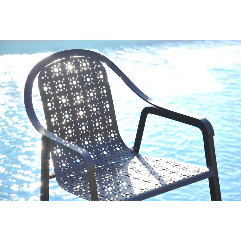 Tline Outdoor Lounge Chair, Graphite