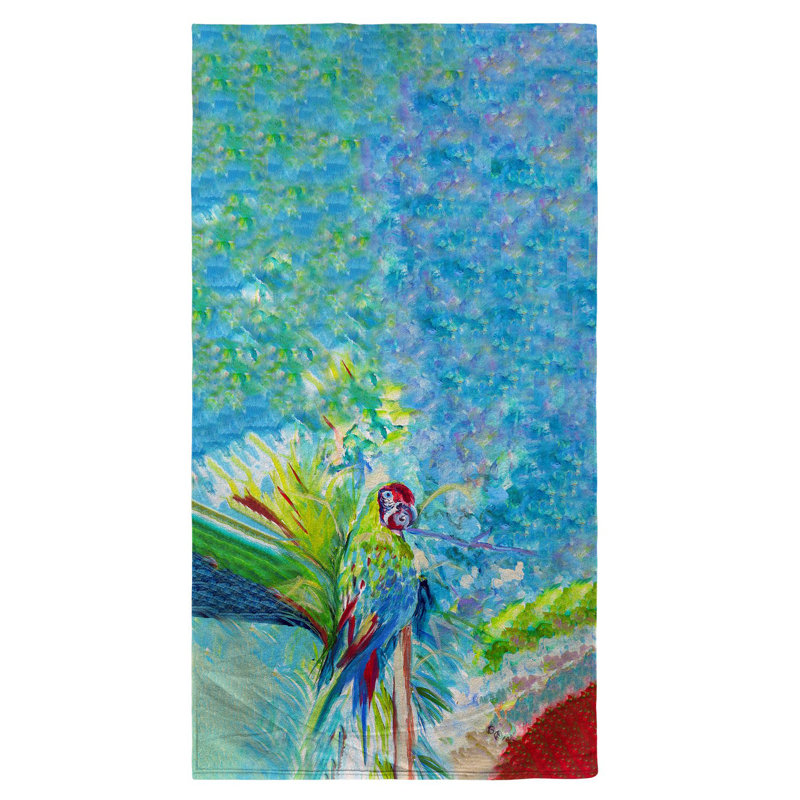 Serviette de plage Jaynes Parrot II