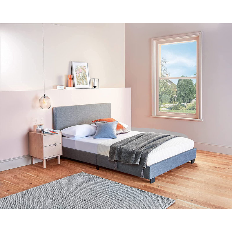 Feije Upholstered Bed, Double (4'6)