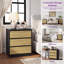 Table de chevet en bois 23,6 po avec 3 tiroirs-931048089