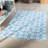 Tiago Floral Water Resistant Non-Skid Kitchen Mat-1152986887