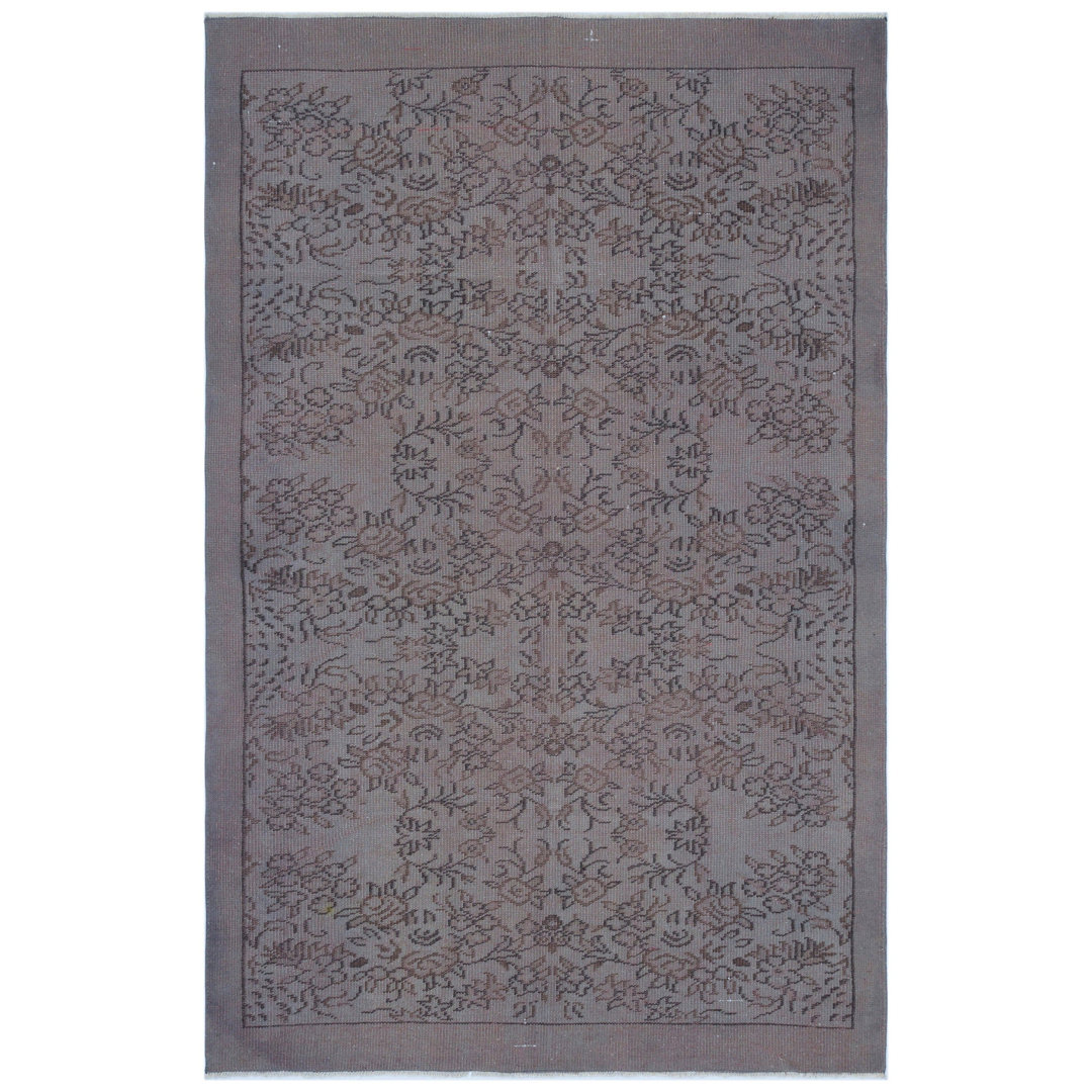 Round Edelyn Hand Knotted Area Rug