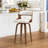 Adelene Swivel Upholstered Counter Stool-120961612-120961614