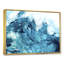 Art turquoise liquide - peinture sur toile-67390745-67390743