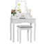 Dressing Table with Mirror-1761971533
