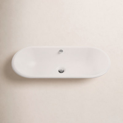 Iron Plains Capsule Dual-Mount Bathroom Sink