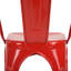 Holk 42cm H Metal Slat Back Stacking Side Chair-34140619