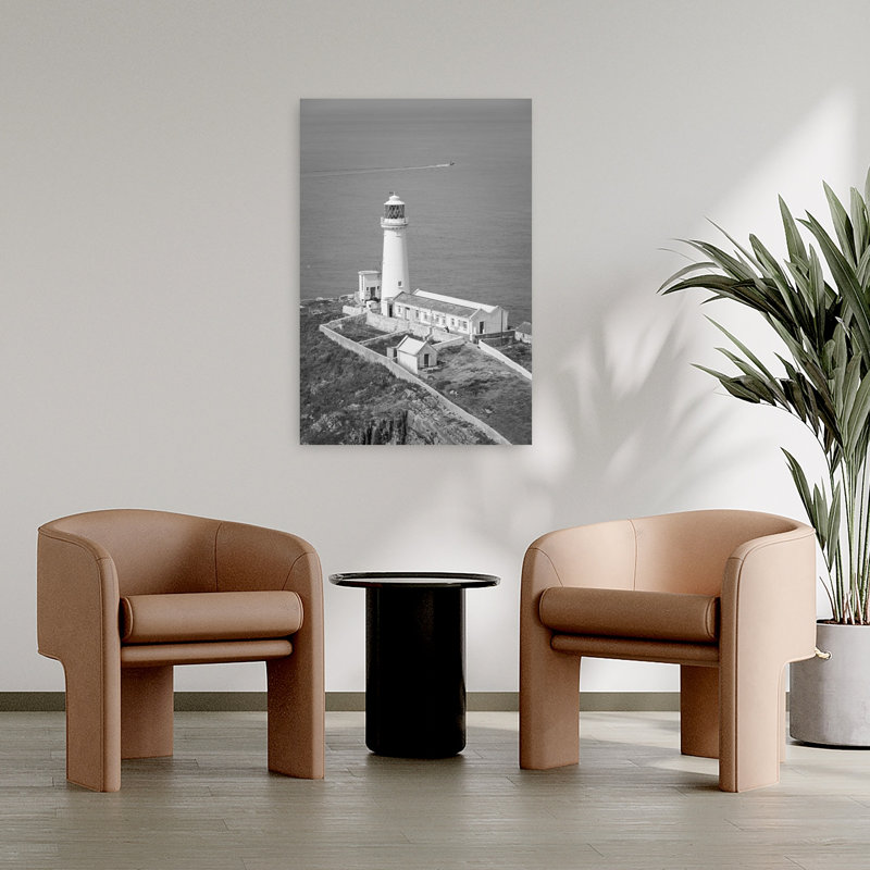 Reproduction d'art classique de paysage côtier classique, 36" H x 24" W
