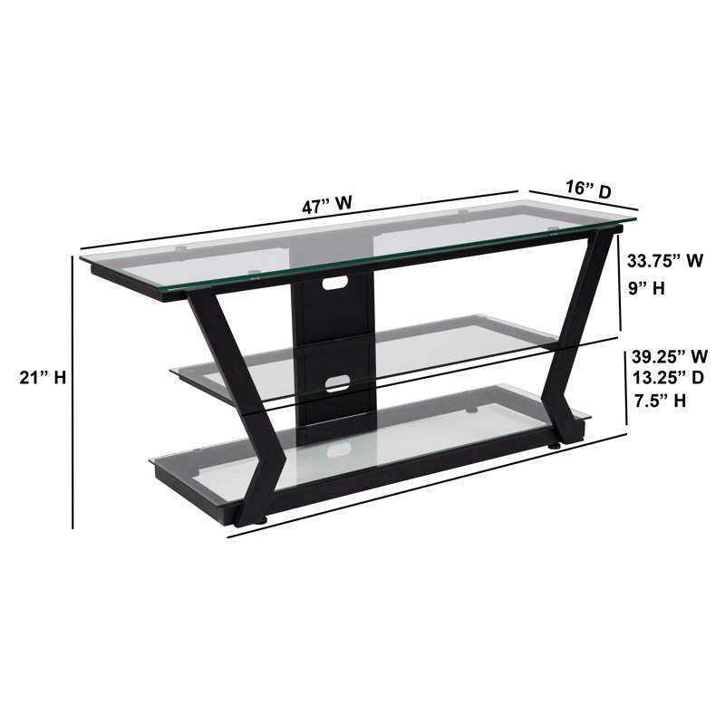TV Stand with Metal Frame