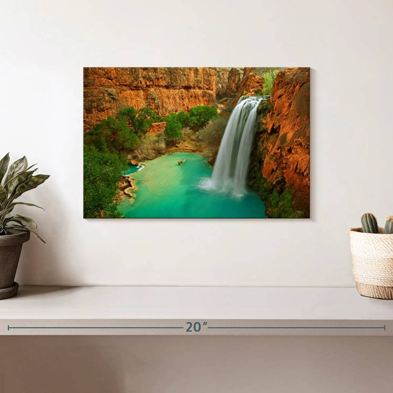Havasu Falls dans le Grand Canyon, H 8 po x l 12 po