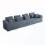 Canapé modulaire rembourré en L-63555400