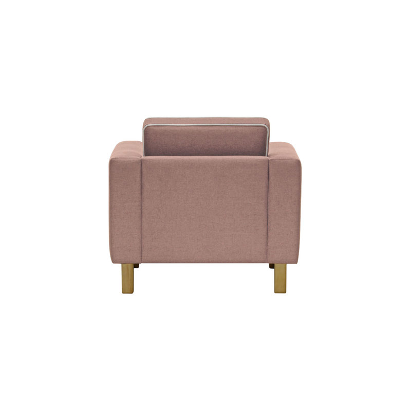 Naranjo Upholstered Armchair, Cablo Pink