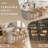 Modern Swivel Upholstered Counter Stools with Metal Frame-502658945