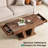 Lakeyia 43'' Coffee Table with 2 Drawers, Cocktail Center Table-14886157