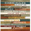 Coussin décoratif Cabin Rules