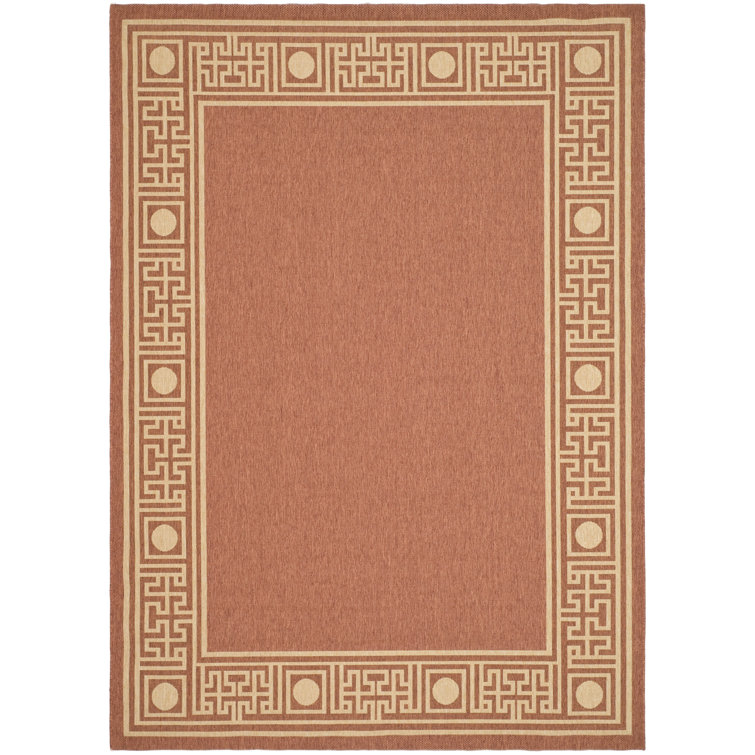 Herefordshire Performance Solid Color Indoor/Outdoor Area Rug