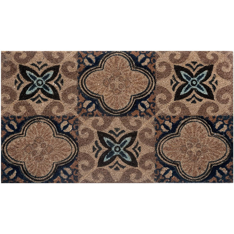 Zechariah Non-Slip Indoor Doormat, 70cm W x 40cm L
