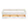 Megrez 72" Wall Mounted Double Bathroom Vanity Base Only