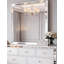 Commode double 7 tiroirs avec miroir Fazeley