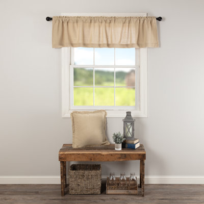 Roxane Cotton Tailored Window Valance