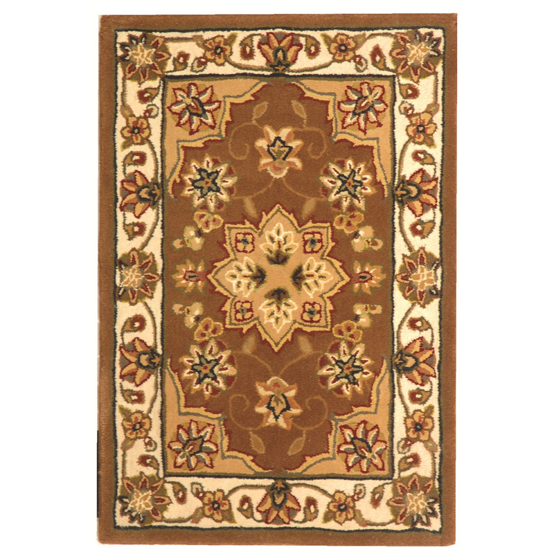 Traditions Wool Pile Oriental Rug, Round 8'