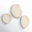 3 Piece 9.75" Ceramic Wall Vase Set-32414248