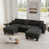 Dark Gray Boucle selected