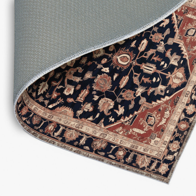 Tapis d'intérieur et d'extérieur brun Persian, Rectangulaire 2 pi x 3 pi