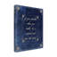 « bain blue », art textuel sur toile tendue-26855510