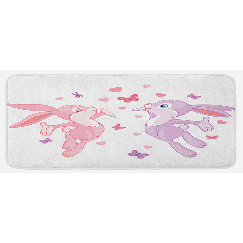 Tapis de cuisine papillon