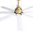 66 Inch Low Profile ABS Ceiling Fan With Dimmable Lights And Smart Remote Control 6 Speed Reversible Noiseless DC Motor For Indoor-2051947087-2051947080