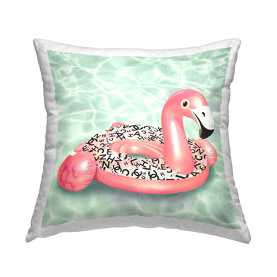 Housse de coussin décoratif en polyester et insert carré par Ziwei Li