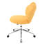 Chaise de bureau pivotante à 360 ° en tissu, réglable en hauteur, cinq pour faciliter le déplacement, coussin éponge haute densité, conception ergonomique, capacité de mobilité de 220 lb,