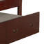 Lit gigogne double élégant en cerisier pour le confort-467382456-467382458