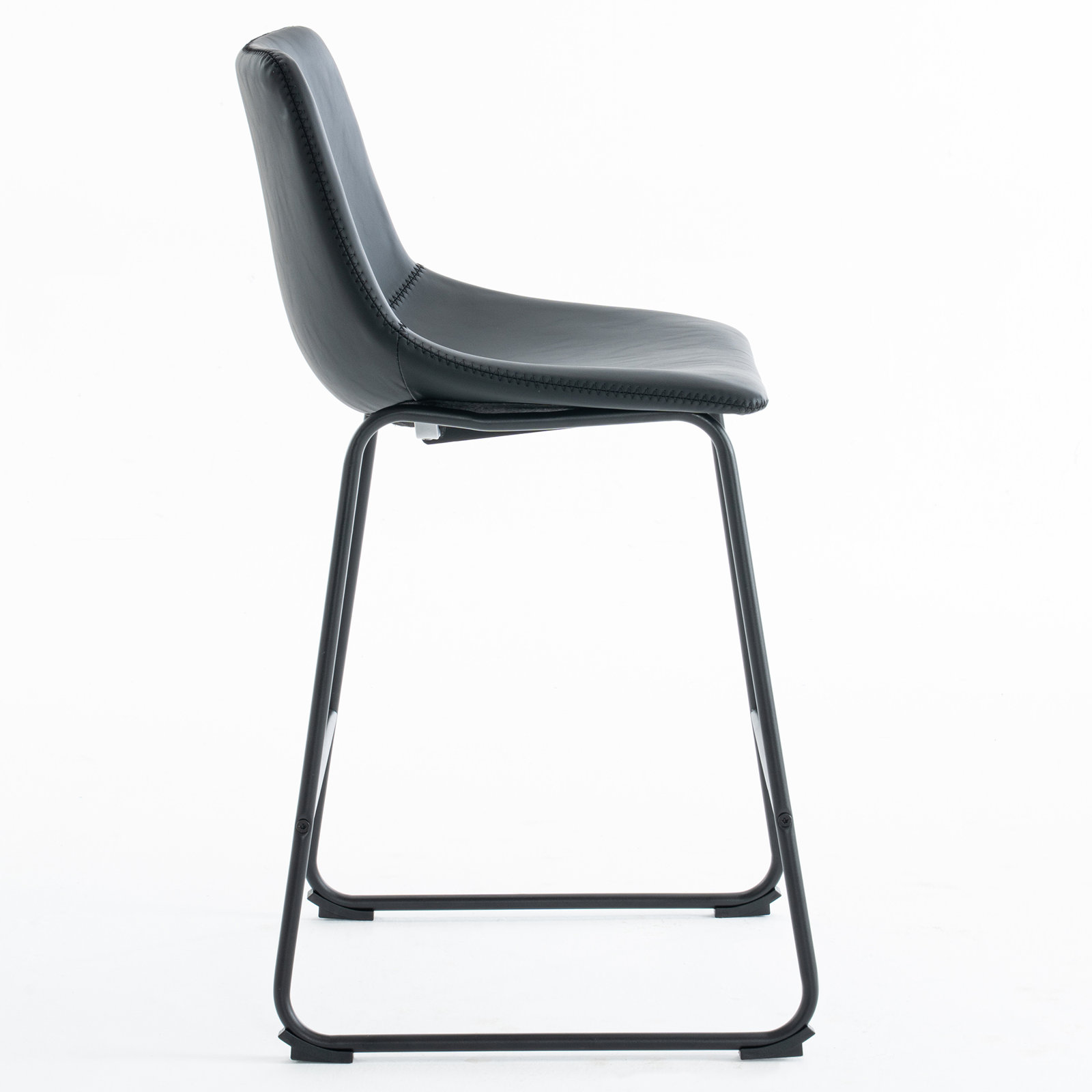 Anke Bar and Counter Stool, Black, Counter Stool (24” Seat Height)