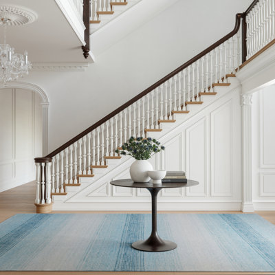 Pandora Sky Machine Printed Washable Rug