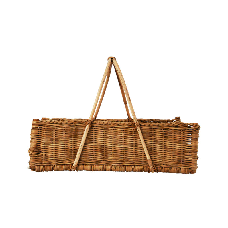 Panier décoratif en rotin décoratif tissé à la main