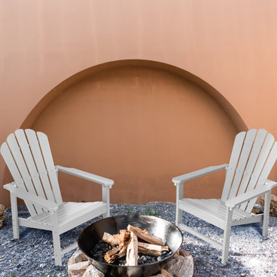Chaise Adirondack empilable en PEHD Zawadi