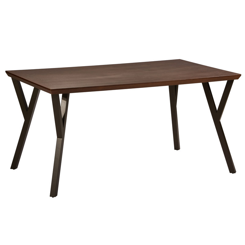 Mikesha Metal Base Dining Table