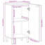 40cm Solid Wood Sideboard