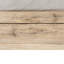 Grand lit naturel pour une ambiance de chambre à coucher tranquille avec tête de lit à panneau et mécanisme de glissière en métal