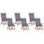 Saguenay Folding Patio Dining Armchair with Cushion