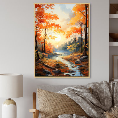 " Maple Trees Golden Canopy I "