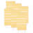 Ensemble de 6 serviettes pour lit de plage en coton turc Alize-1906771612