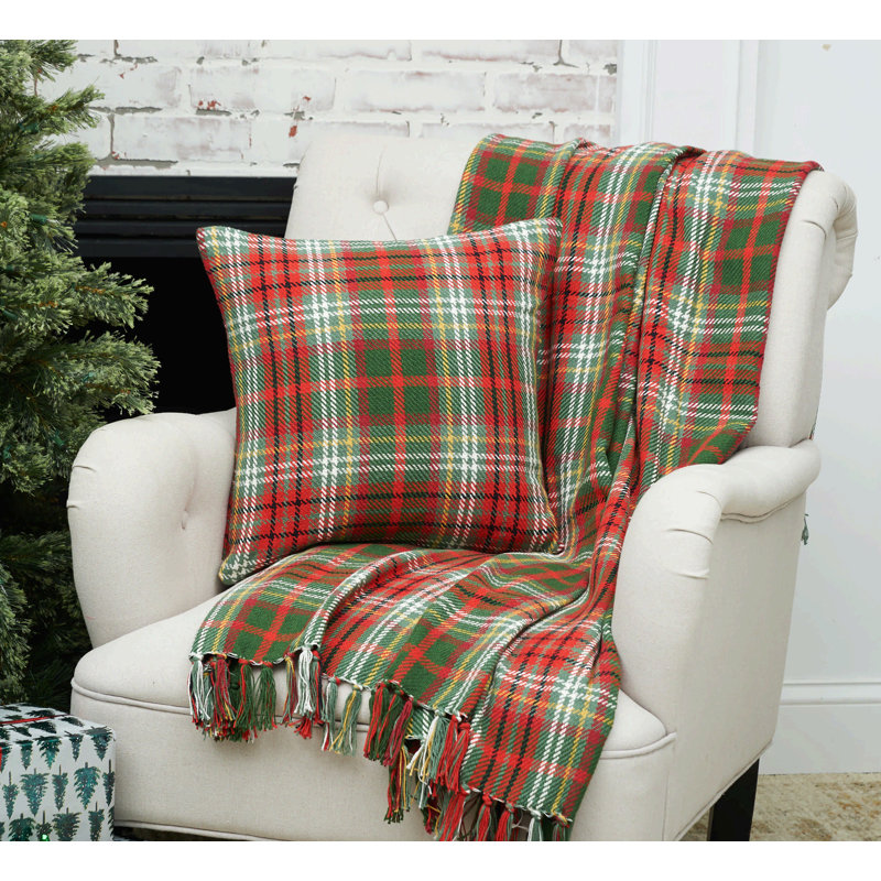 Axel Plaid Throw