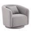 Fauteuil pivotant rembourré Boucle-98666142