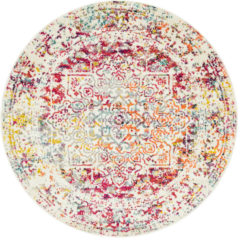 Round Oriental Area Rug, Round 152cm