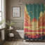 Grunge Horizon - 1 Piece Standard Shower Curtain-941874349
